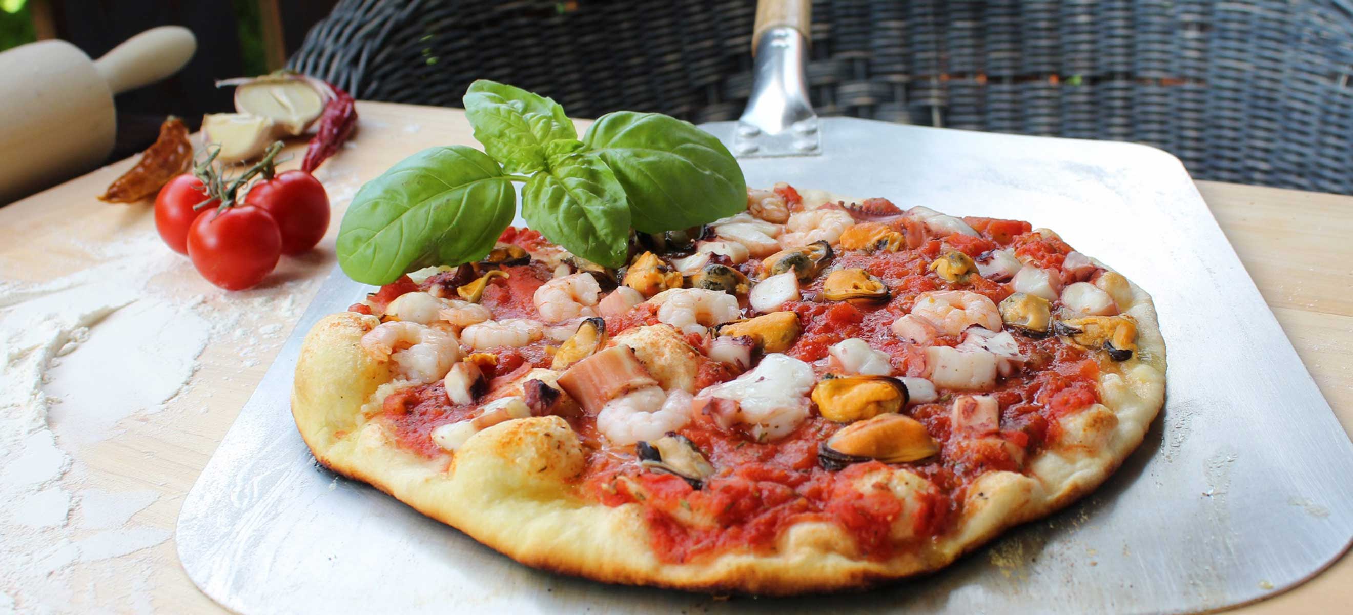 Pizza Frutti Di Mare Rezepte Falstaff