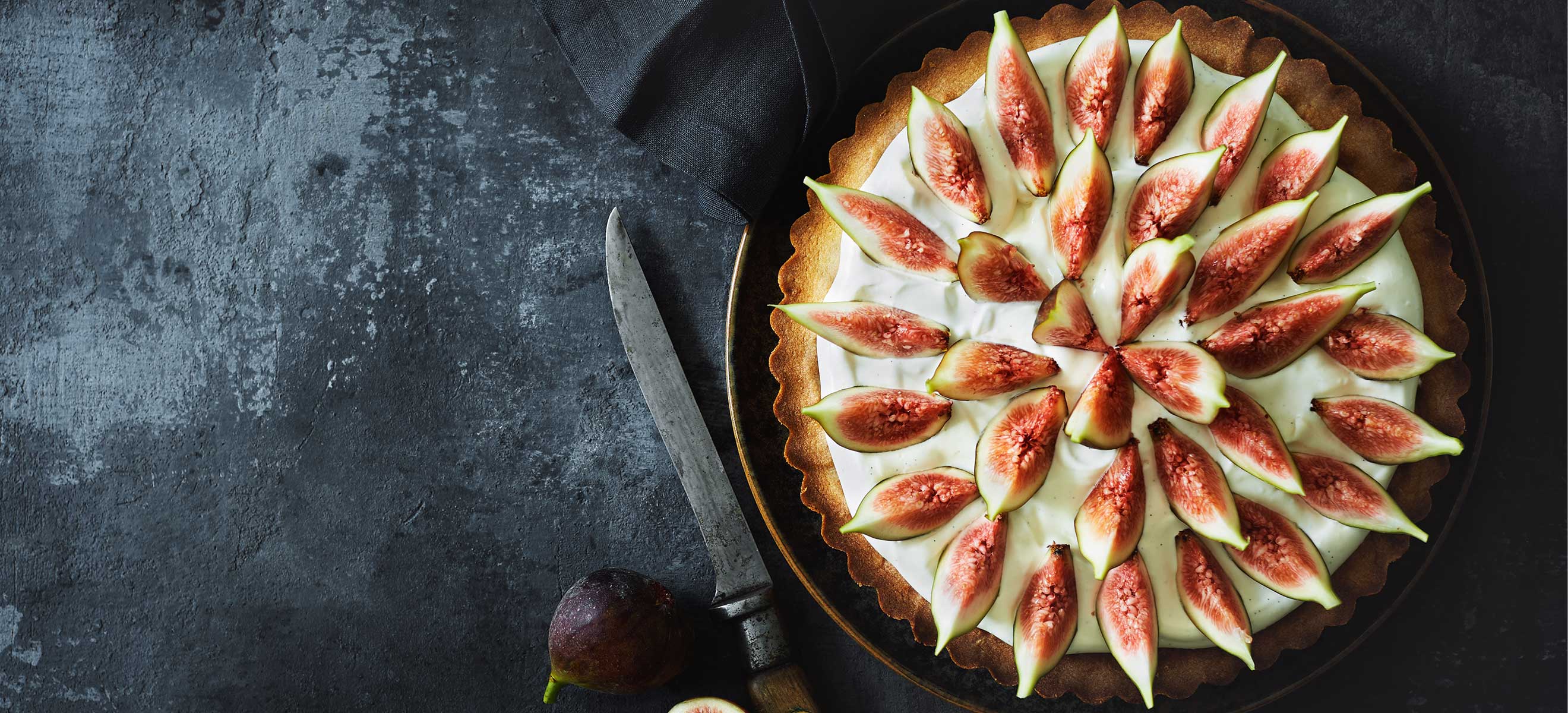 Crostata Di Fichi Alla Frangipane Falstaff