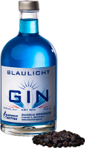 Produktabbildung  Blaulicht Gin