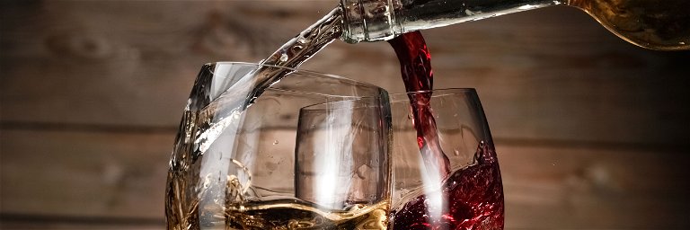 Egal ob weiss oder rot: In Lech kommen nur Top-Weine ins Glas.