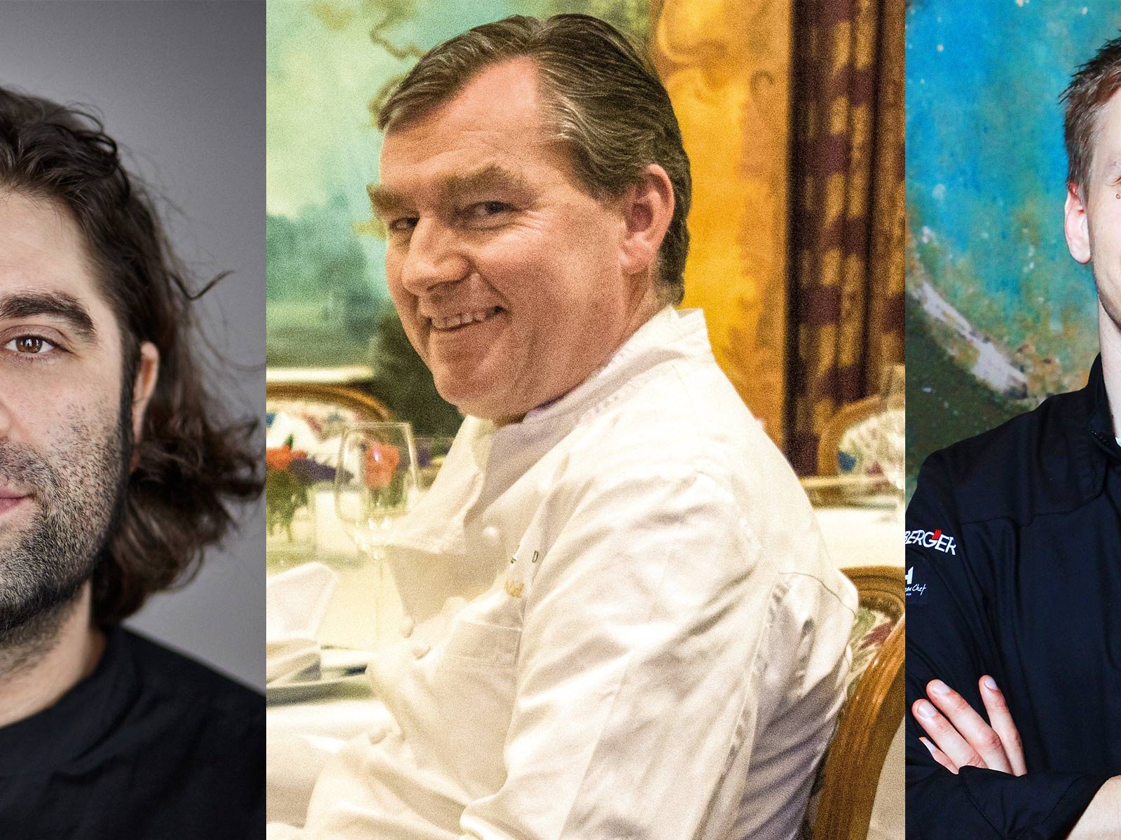 Haben 2015 neue kulinarische Projekte gestartet (v.l.): Konstantin Fillippou, Toni Mörwald und Andreas Senn.