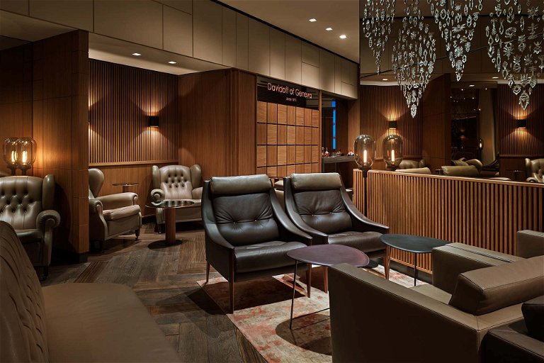 Die exklusive Zigarren-Lounge im neuen Davidoff Flagship Store in New York