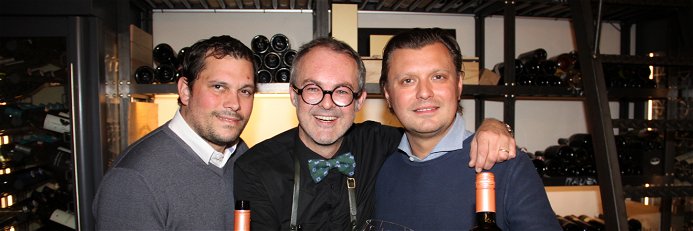 Philipp Hack-Gebell, Albert Kriwetz und Christof Widakovich. / Foto © Bar Albert/Jonny Stühlinger