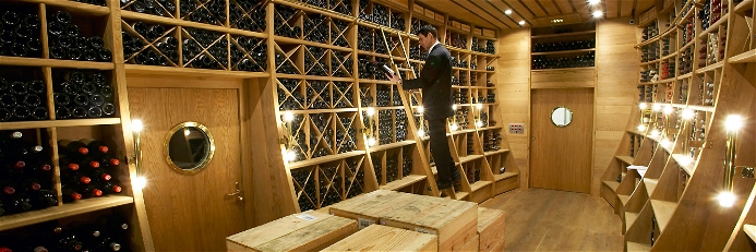 Der Neue Welt-Weinkeller im Palais Coburg