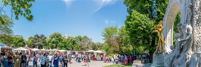 Der Wiener Stadtpark verwandelt sich wieder in ein kulinarisches Schlaraffenland.