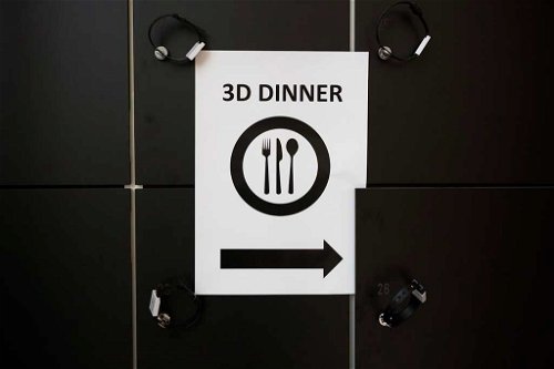 Beim Test im niederländischen Venlo lud das Pup-up Restaurant von Food Ink. im April zum 3D-Dinner.