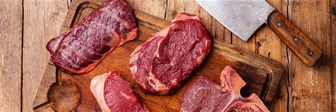 Gutes Fleisch muss auch gut geschnitten werden.