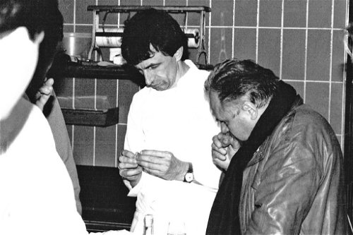 Hans Haas (links) und Eckart Witzigmann verbindet eine jahrelange Freundschaft. Fünf Jahre arbeitete Haas als Souschef im Restaurant «Aubergine» und leitete 1991 die Küche des «Tantris».