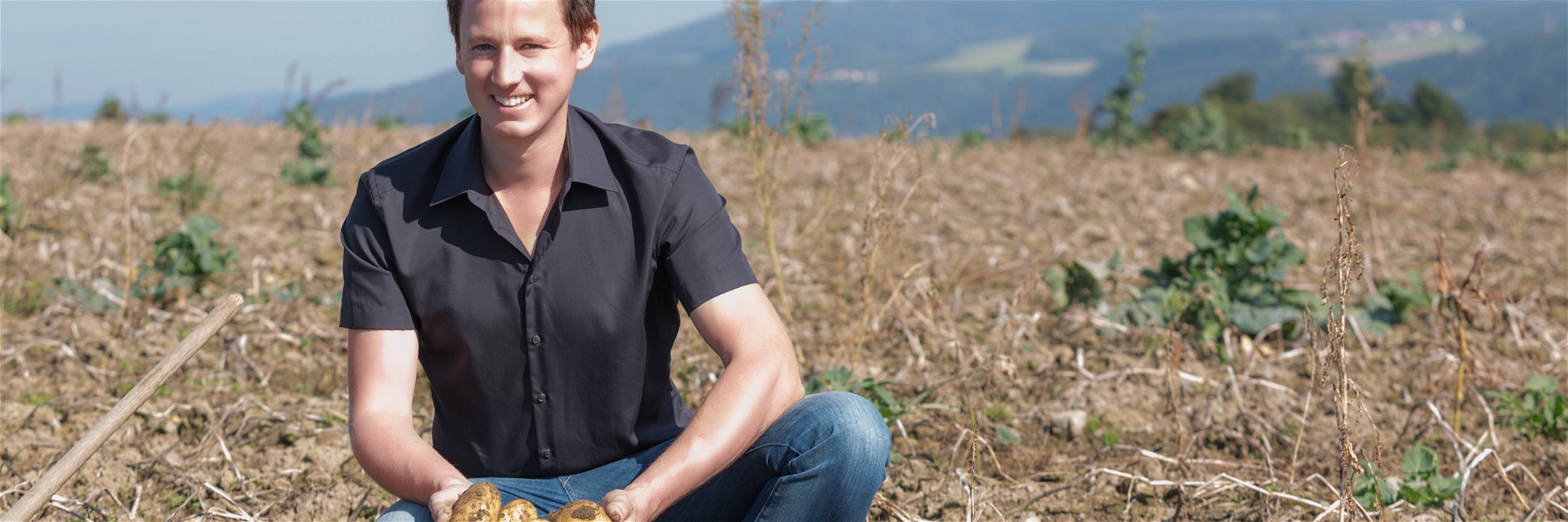1200 Tonnen Erdäpfel produziert Martin Paminger und neun weitere Sauwald-Landwirte.