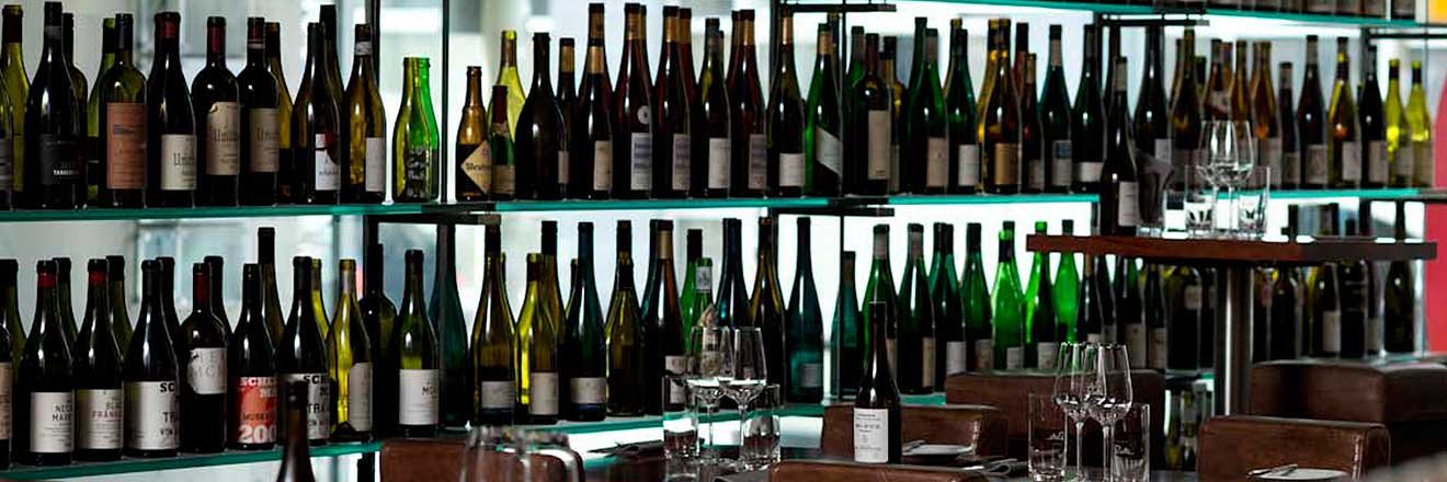 Die Auswahl an Wein ist in Berlin, wie hier in der Rutz Weinbar, groß.