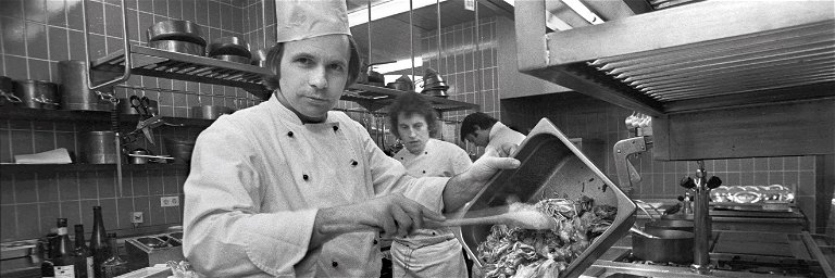 Meister seiner Zunft: Ab 1971 leitete Witzigmann die Küche im «Tantris»