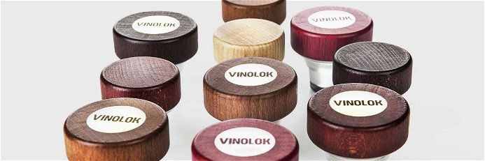 Der Vinolok ist in mehreren unterschiedlichen Farben erhältlich.