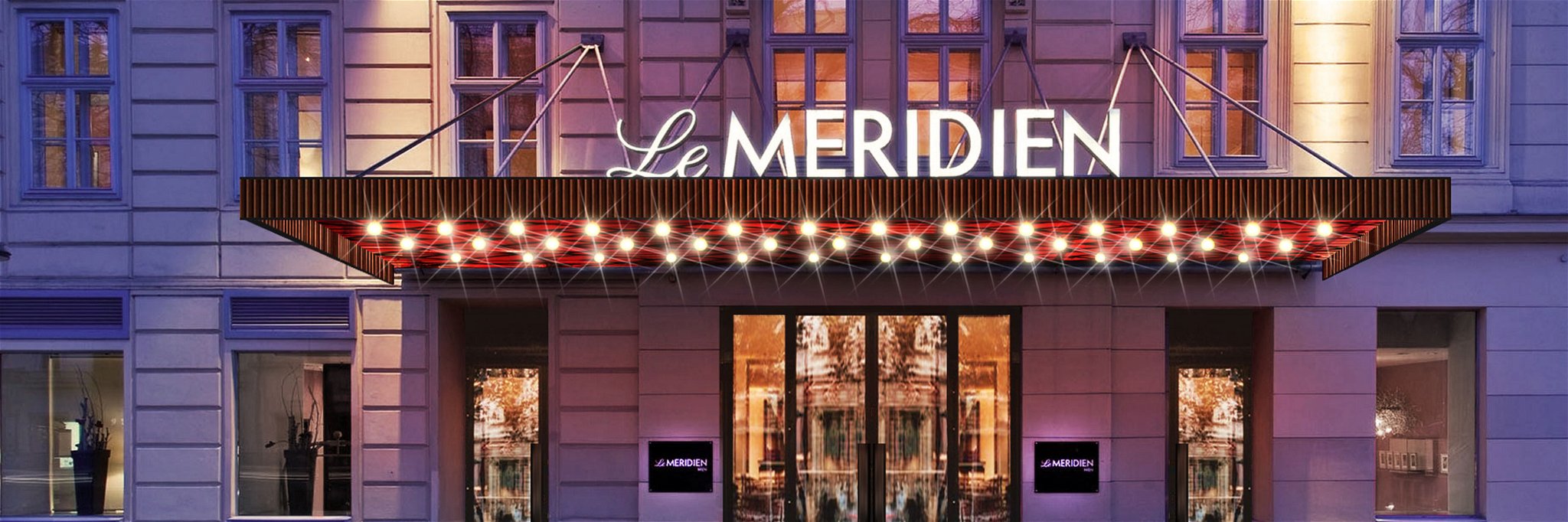 Das Le Méridien Vienna am Wiener Opernring.