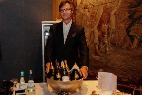 Champagne Pol Roger.
