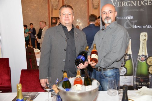 Champagnerhaus Henri de Verlaine und Veuve Pelletier &amp; Fils