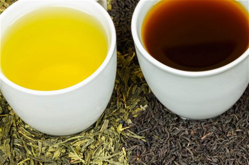 Was haben schwarzer und grüner Tee gemeinsam?Beide Teesorten stammen von der gleichen Pflanze, der Camellia Sinensis.&nbsp; Der Unterschied liegt in der Verarbeitung. Um schwarzen Tee zu gewinnen, werden die Blätter unter anderem fermentiert.&nbsp; Bei Grünem Tee wird dies verhindert.