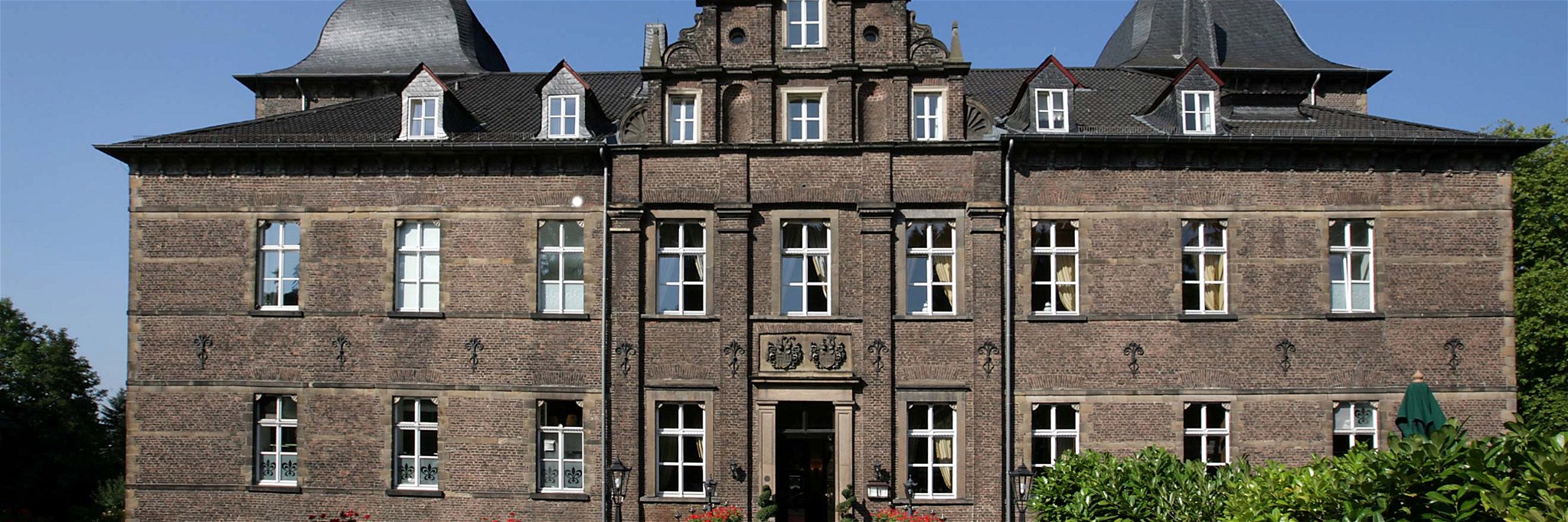 Das Schlosshotel Hugenpoet in Essen.