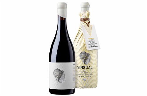 Vinsual Wines Muscheldesign von Calcoo.