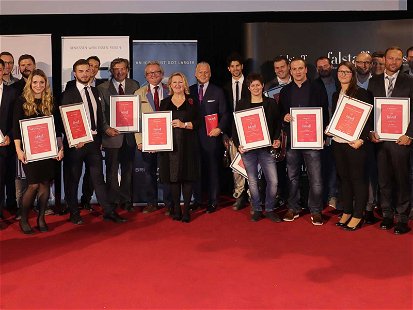 Alle Sieger der Rotweingala 2016.