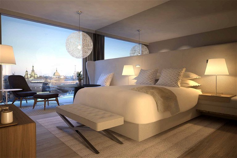 Die Zimmer werden nach dem neuesten Radisson Blu Interior Design «BluPrint» gestaltet, das typische Designklassiker mit massgefertigter Möblierung kombiniert.&nbsp;