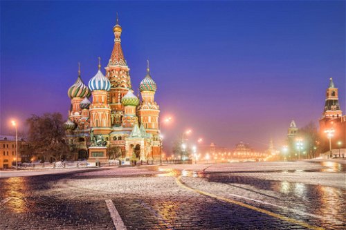  9.&nbsp;Moskau, RusslandIm Bild: Basilius-Kathedrale am Roten Platz