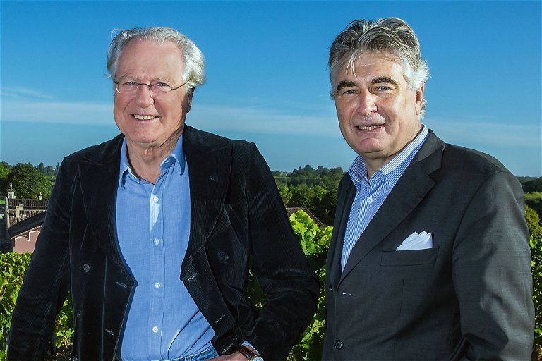 In Chile setzt Éric de Rothschild mit dem Weingut Los Vascos neue Maßstäbe (re. Christophe Salin).