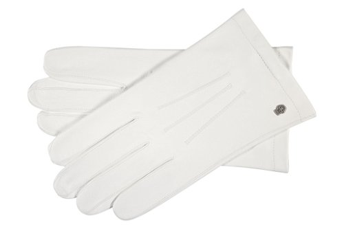 HandschuheFeine weiße Glacéleder-Handschuhe, die nur zur Begrüßung und zum Essen ausgezogen werden. Modell »Gentleman« von Roeckl um € 119,–.