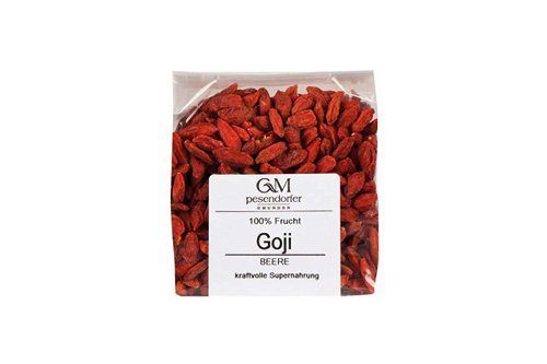 ENERGIE-KICK:&nbsp;Goji-Beeren sind in China Bestandteil der Küche.&nbsp;Sie enthalten Vitamin C und stärken&nbsp;das Chi.&nbsp;In Bioläden erhältlich.