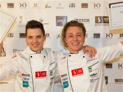 Joël Ellenberger und Daniele Tortomasi treten beim Finale in Köln an.