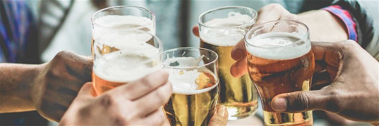 Die Deutschen trinken jährlich 107 Liter Bier – immerhin 25 Liter weniger als die tschechischen Nachbarn.