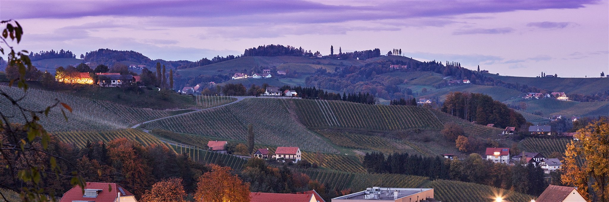 Das Weinhotel Gut Pössnitzberg mit seiner idyllischen Umgebung. 