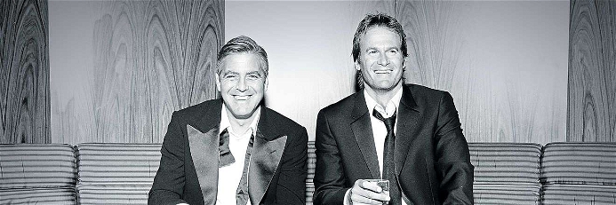George Clooney und Partner Rande Gerber können auf einen historischen Coup anstoßen.