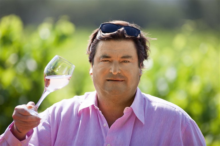 Sacha Lichine, Winzer vom Château d'Esclans, produziert feiner Roséweine.