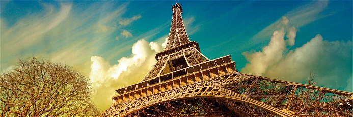 324 Meter hoch, von 1887 bis 1889 errichtet als Aussichtsturm für die Weltausstellung: Der Eiffelturm ist heute das Wahrzeichen von Paris.
