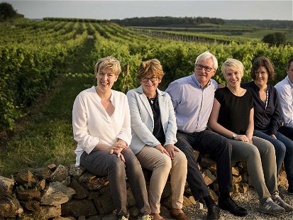 Im niederösterreichischen Langenlois produziert die Familie Steininger ihren Weißburgunder brut Sekt. 