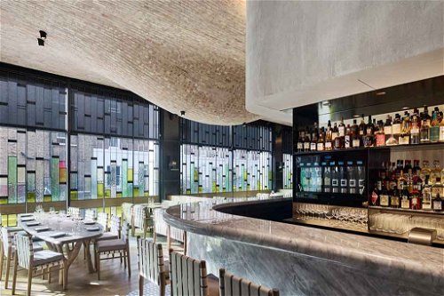 Das «Fucina» in London, Grossbritannien, entworfen von Andy Martin Architecture gewinnt unter allen teilnehmenden Restaurants aus Grossbritannien.&nbsp;