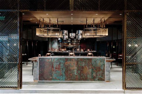 In der Kategorie «Asia Restaurant» gewinnt das «Rhoda» in Hong Kong, Hong Kong, entworfen von Joyce Wang Studio.
