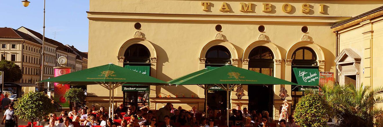 Sonnenanbeter und Italien-Fans waren im »Tambosi« am Odeonsplatz immer gut beraten.