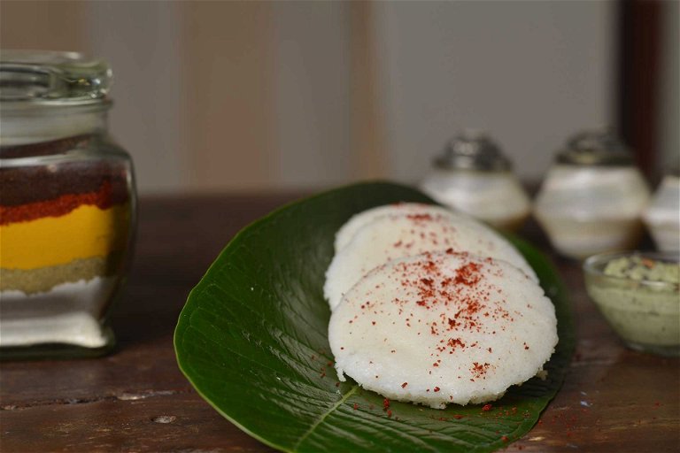 Die Reiskrapfen Idli werden im Süden Indiens zum Frühstück serviert.