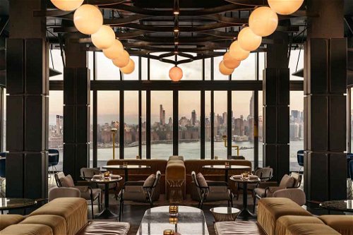 Die «Westlight» Bar in New York, USA, entworfen von Studio Munge hat nicht nur den diesjährigen Restaurant &amp; Bar Design Award erhalten, sondern auch in der Kategorie «American Bars» gewonnen.&nbsp;
