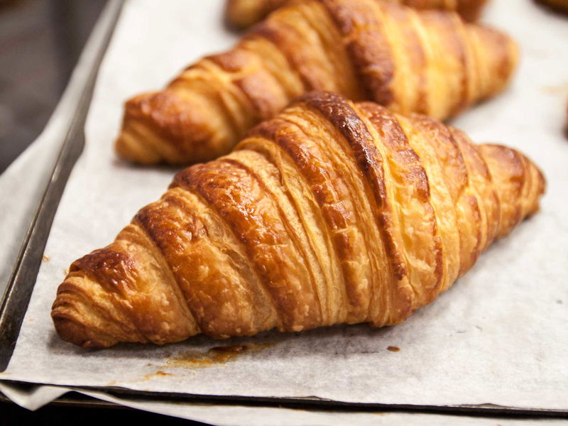 Ein frisches Croissant garantiert einen guten Morgen.