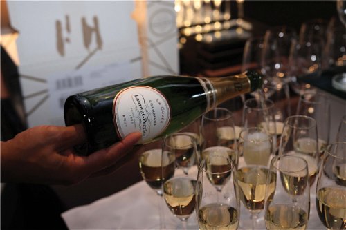 Champagner aus dem Haus Laurent-Perrier.&nbsp;
