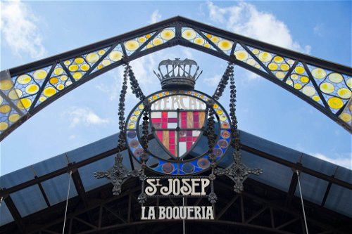 La Boqueria und Mercat de Santa Caterina, Barcelona