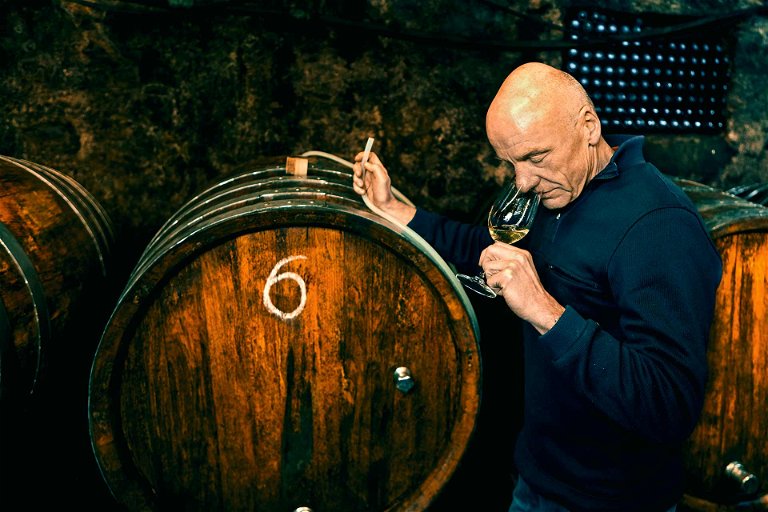 Die besten Süßweine kommen von der Saar:&nbsp;Egon Müller führt das Weingut am Scharzhof erfolgreich in vierter Generation.
