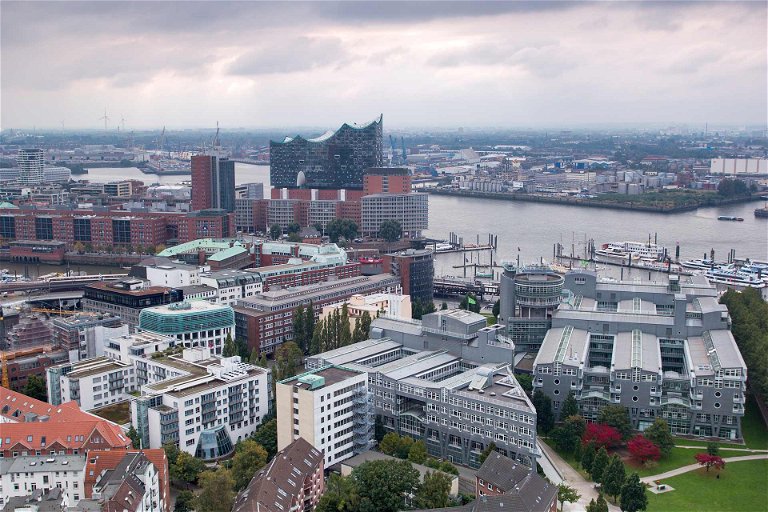 HafenCity in Hamburg.
