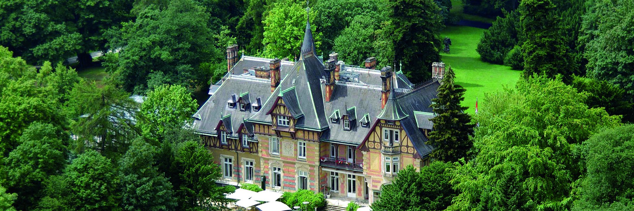 Heiterer Landhausschick mit Stil in der Villa Rothschild.