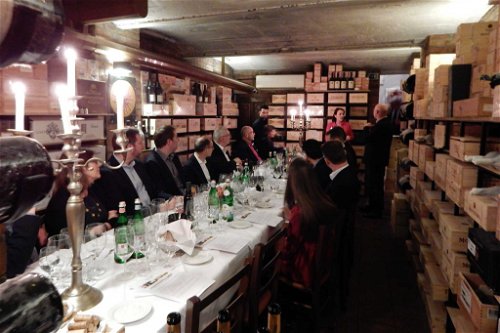 …an der sowohl sowohl Profis aus Handel und Gastronomie als auch private Weinfreaks teilnahmen.