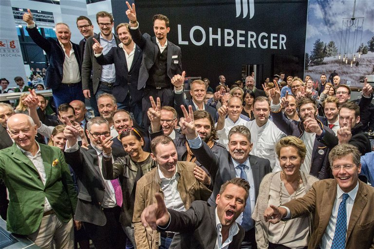 Klassentreffen à la Lohberger: Messeauftritte wie auf
Internorga, Gast Salzburg und Intergastra sind ein beliebtes Zusammentreffen.
