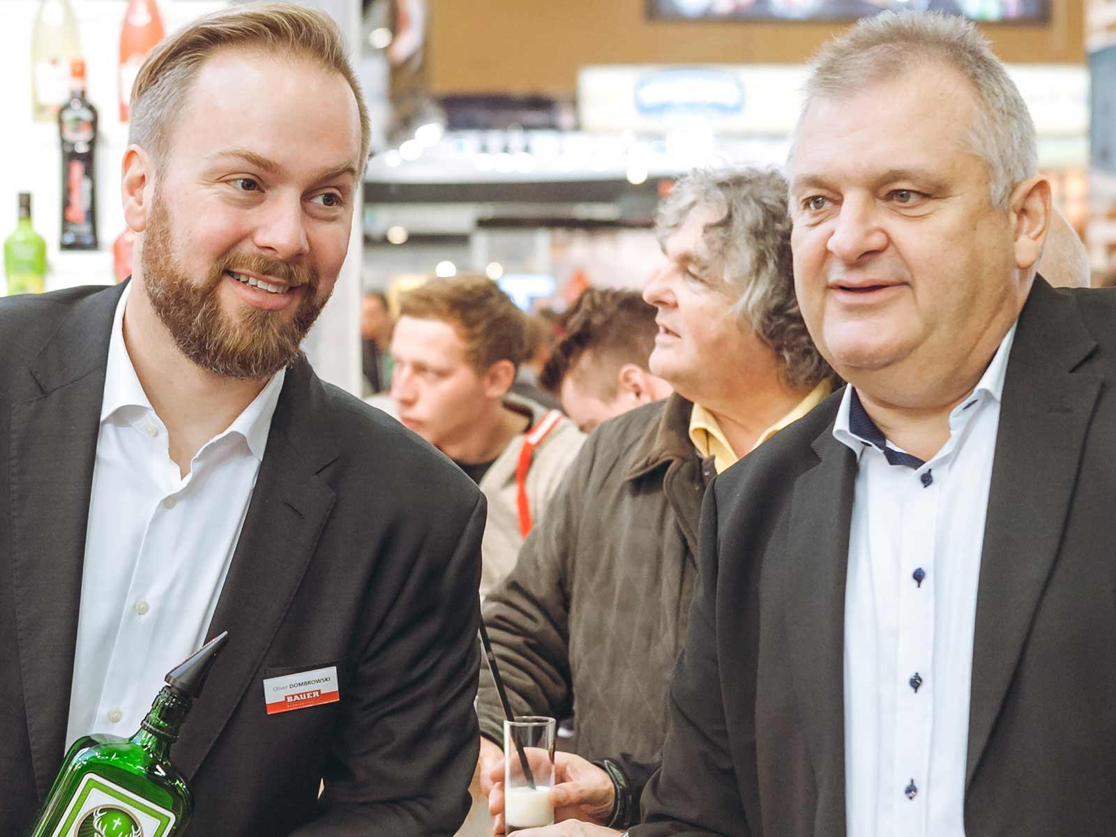Oliver Dombrowski (halblinks),&nbsp;Geschäftsführer der Destillerie Franz Bauer