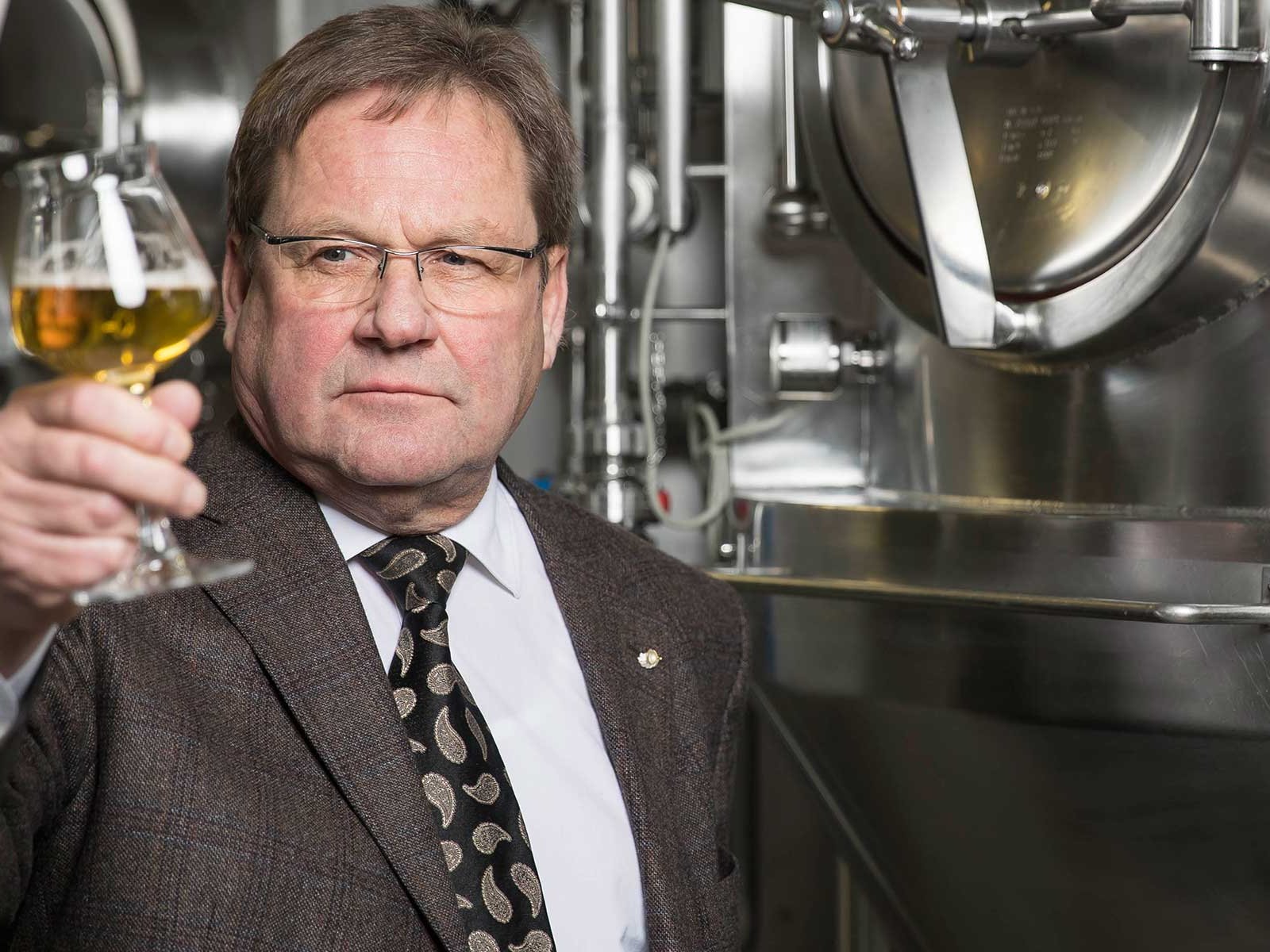 Dr. August Gresser hat das Slow Brewing-Gütesiegel 2011 gegründet.